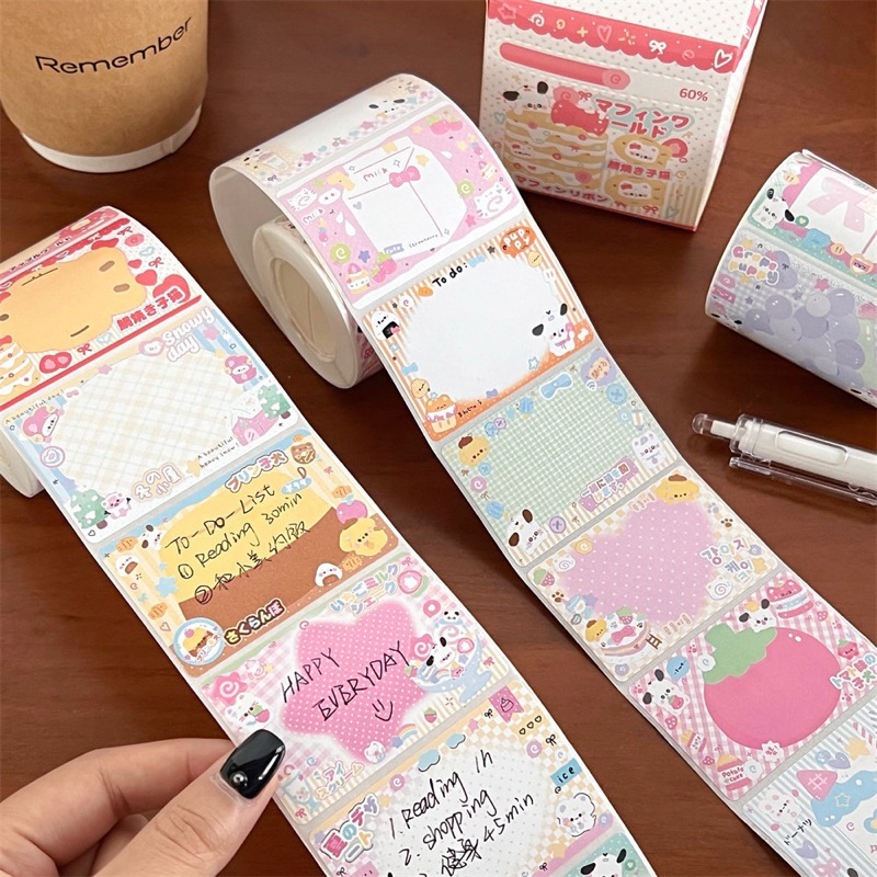 

256 Lembar Memo Sticker Sticky Notes Unik dan Lucu Cute