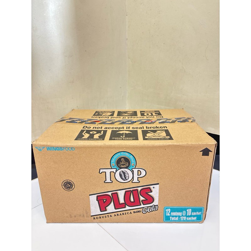 

[1 DUS ISI 120 SACHET] KOPI TOP PLUS GULA