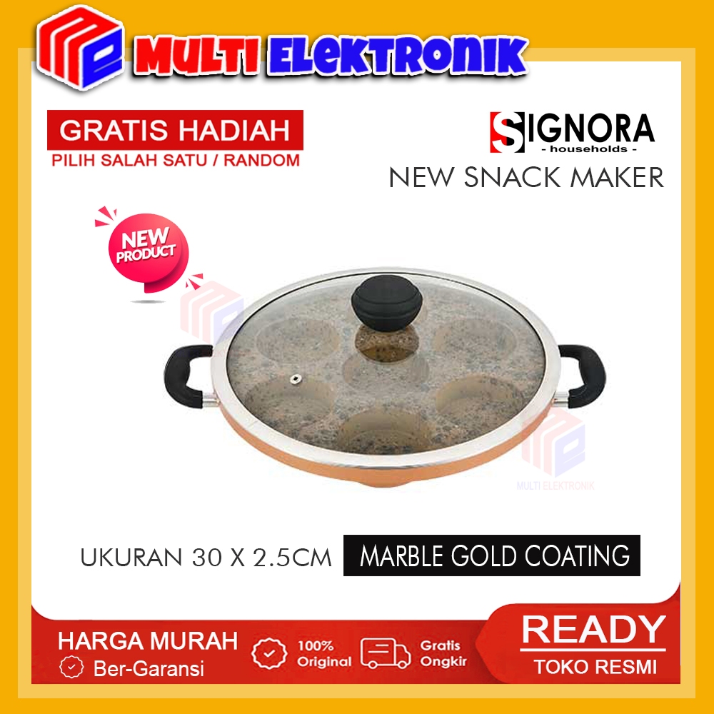 Signora New Snack Maker / Pembuat Snack Free Hadiah