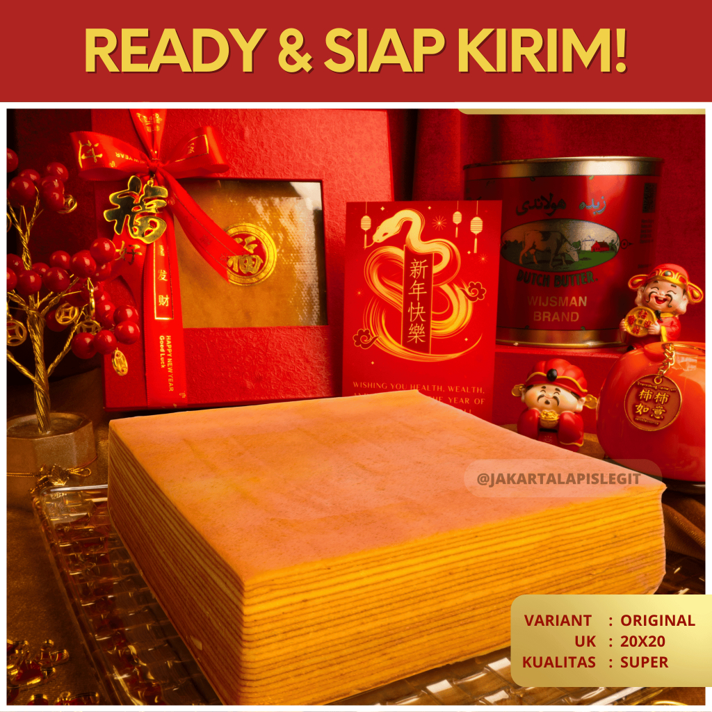 

(PREORDER) LAPIS LEGIT ORIGINAL SUPER 20X20 | HAMPERS IMLEK WISMAN