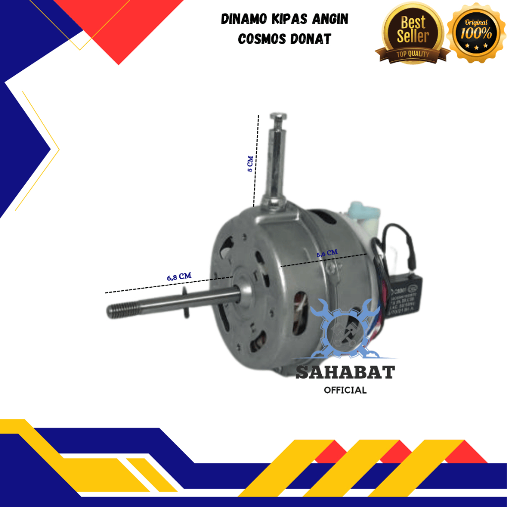 DINAMO MOTOR KIPAS ANGIN MODEL COSMOS DONAT