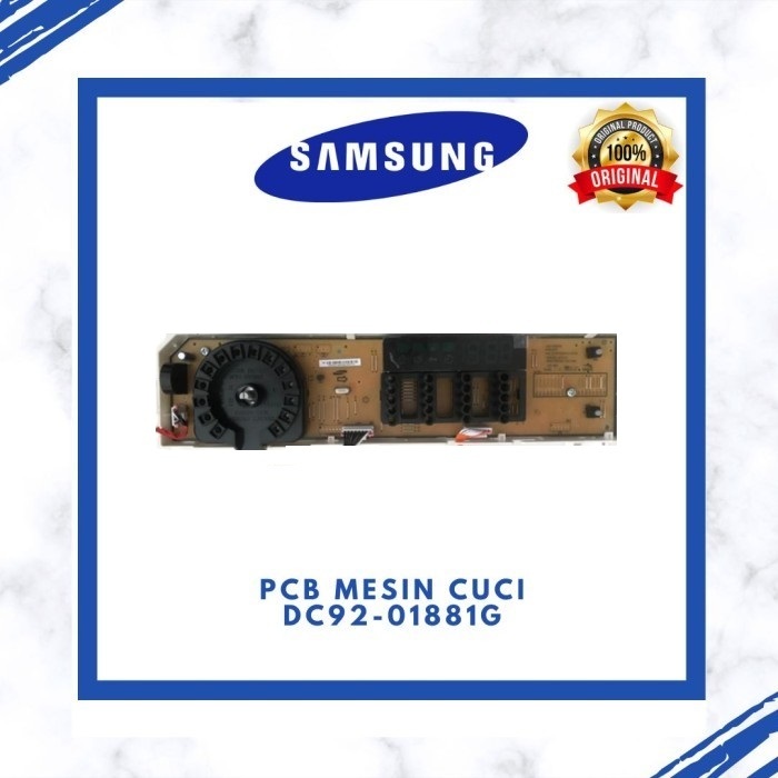 PCB MODUL DISPLAY MESIN CUCI SAMSUNG DC92-01881G WW75K5210YW ORIGINAL