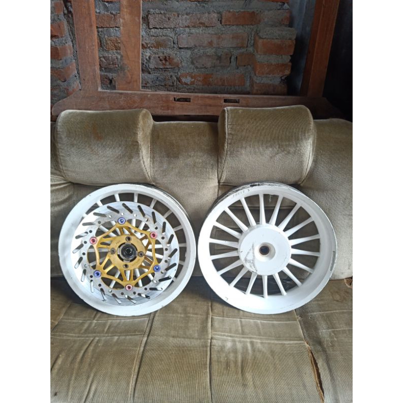 VELG POWER RING 14 PNP MATIC HONDA VARIO 110/SCOOPY KARBU/BEAT GENDUT