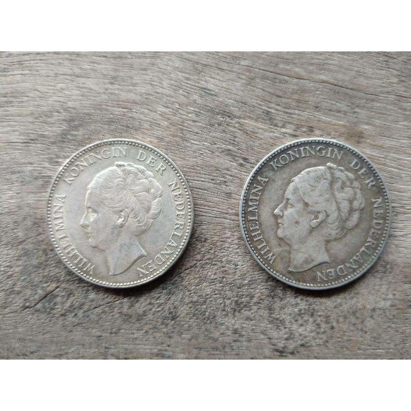 1 Gulden Wilhelmina Asli Marta Collectin 02 Pusatnya koleksi unik