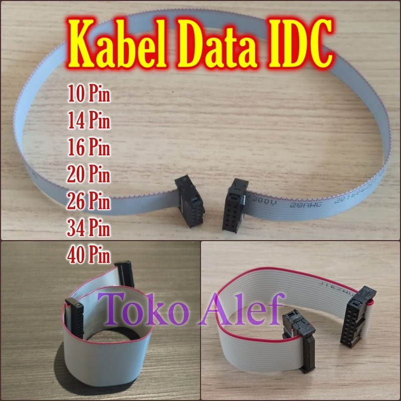 Kabel data idc 10 14 16 20 26 34 40 Pin header Female amphenol housing cable data