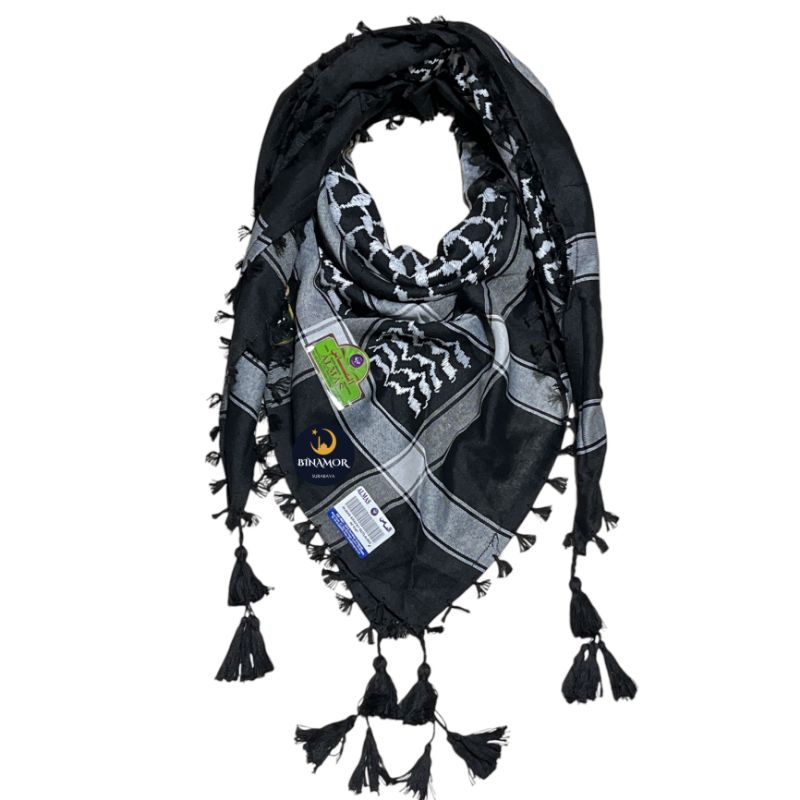 Sorban Hitam Putih Almas Koncer