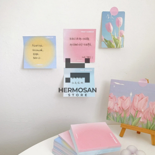 

Memo Sticky Note Notes Notepad Memo Warna Warni Serbaguna Kertas Tulis Jadwal Harian