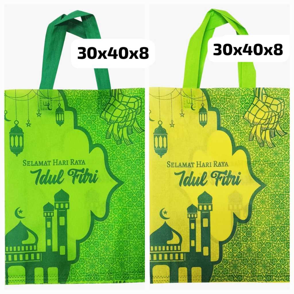 

(Per Pcs) Tas Spunbond lebaran WILCO 4 Sisi 30 x 40 x 8