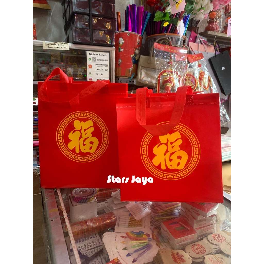 

Goodie Bag Imlek, Tas Spunbond Imlek, Bungkus, Kemasan, Tas hampers