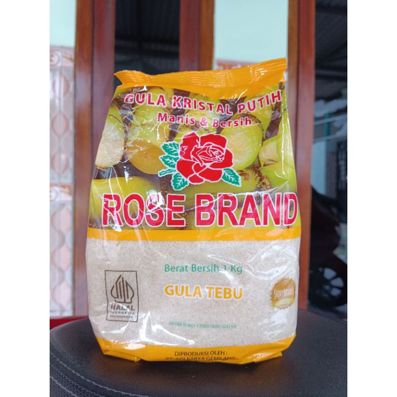 

(Live extra-Sukajaya) Gula Rosebrand 1kg kuning gula pasir premium