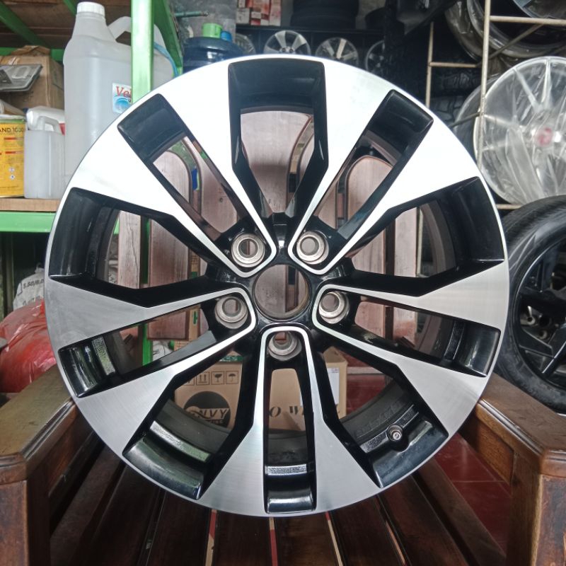 velg mobil wuling ring 17 lubang 5 pcd 114 original