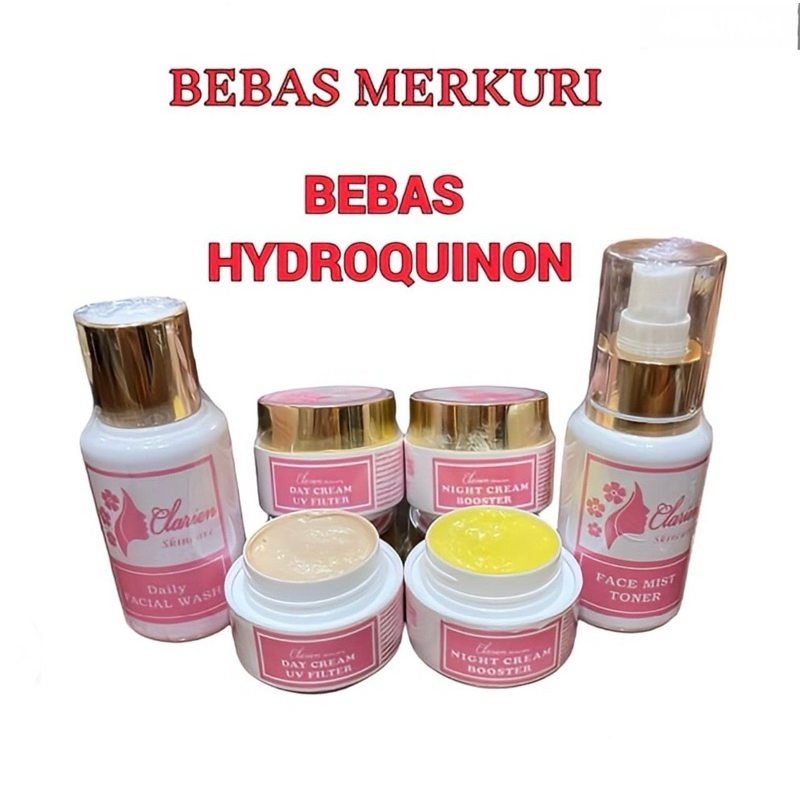 Clarien Skincare Booster Wajah Normal Berminyak Kering Sensitif Bpom