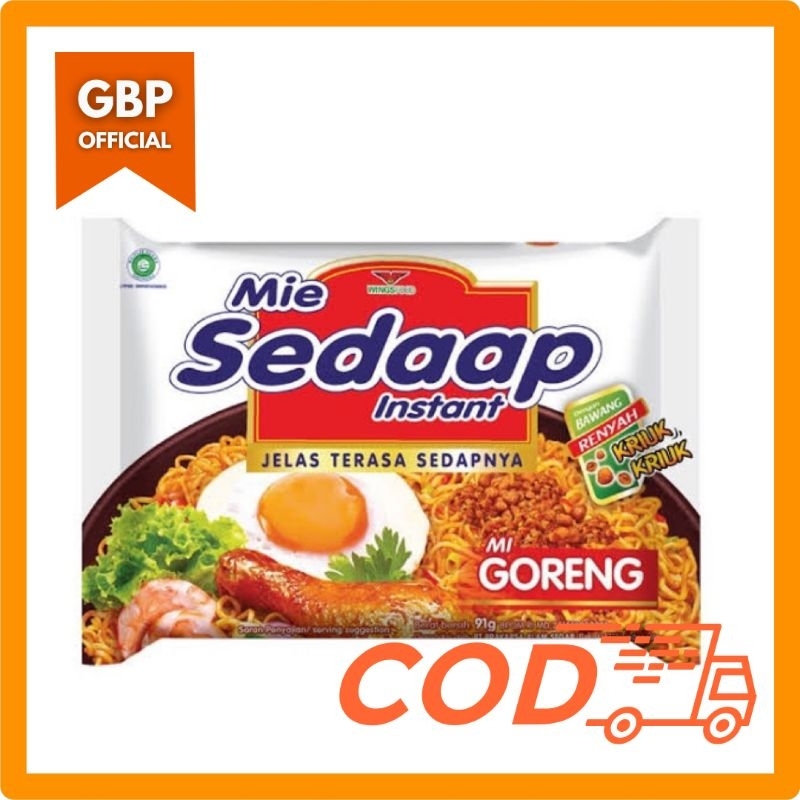 

Mie Sedaap Instant Mi Goreng Kriuk 91 gr