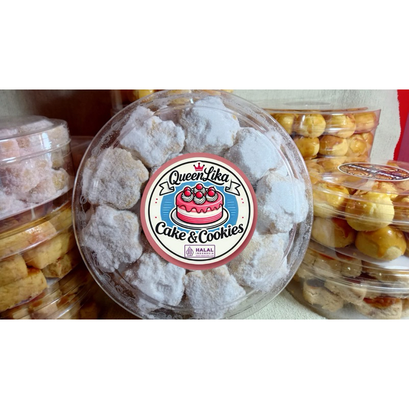 

kue kering putri salju kue murah lebaran 250g 500g