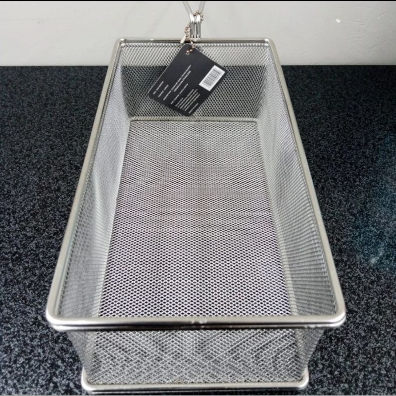 Saringan Penggorengan Besar Tirisan Minyak Goreng Keranjang Gorengan SALE