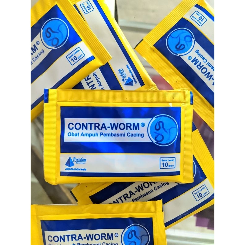 CONTRA-WORM obat cacing hewan