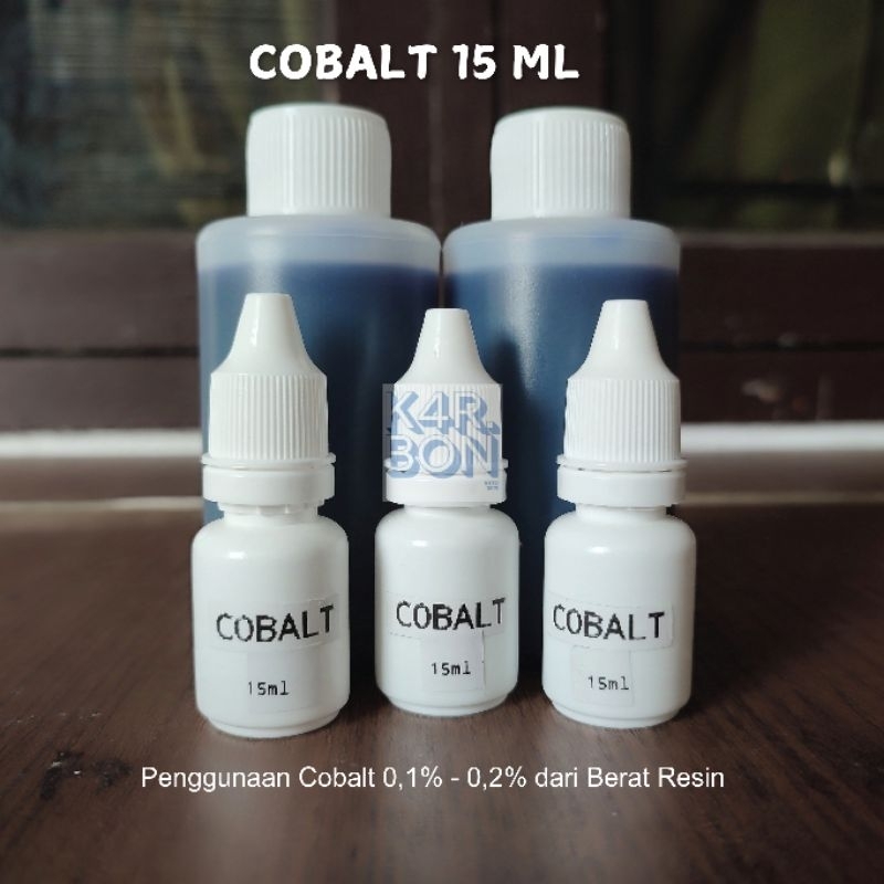Cobalt Cair Pengeras Resin Bening Kemasan 15ml