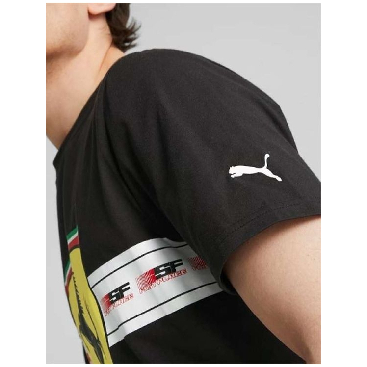 PU MA Jaket Puma Ferrari Race Heritage Big Shield Tee L BNWT ORIGINAL 100%