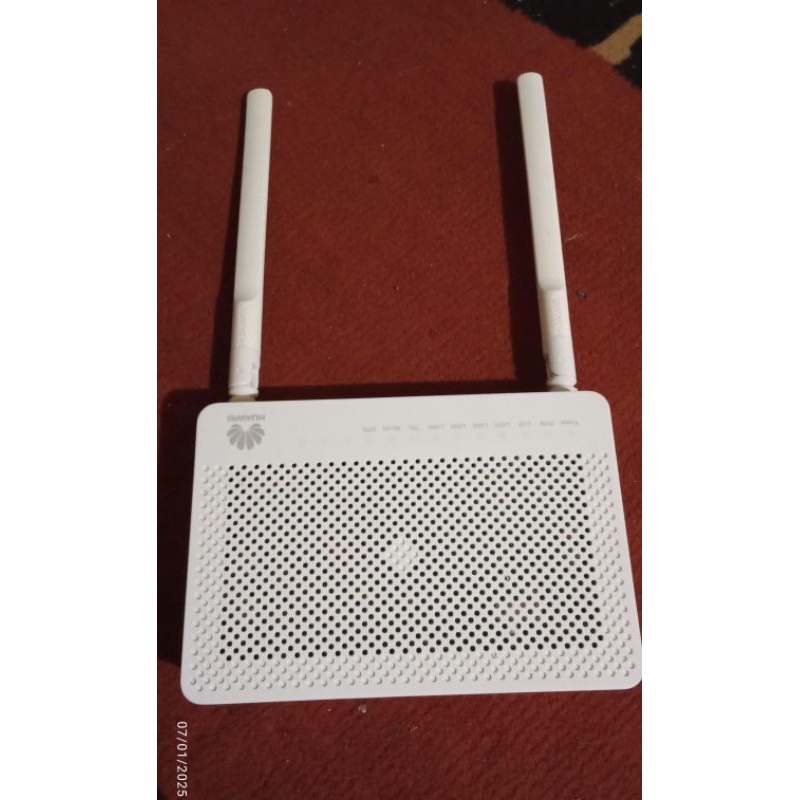 ONT Huawei EG8141H5 Bekas port hijau + adaptor