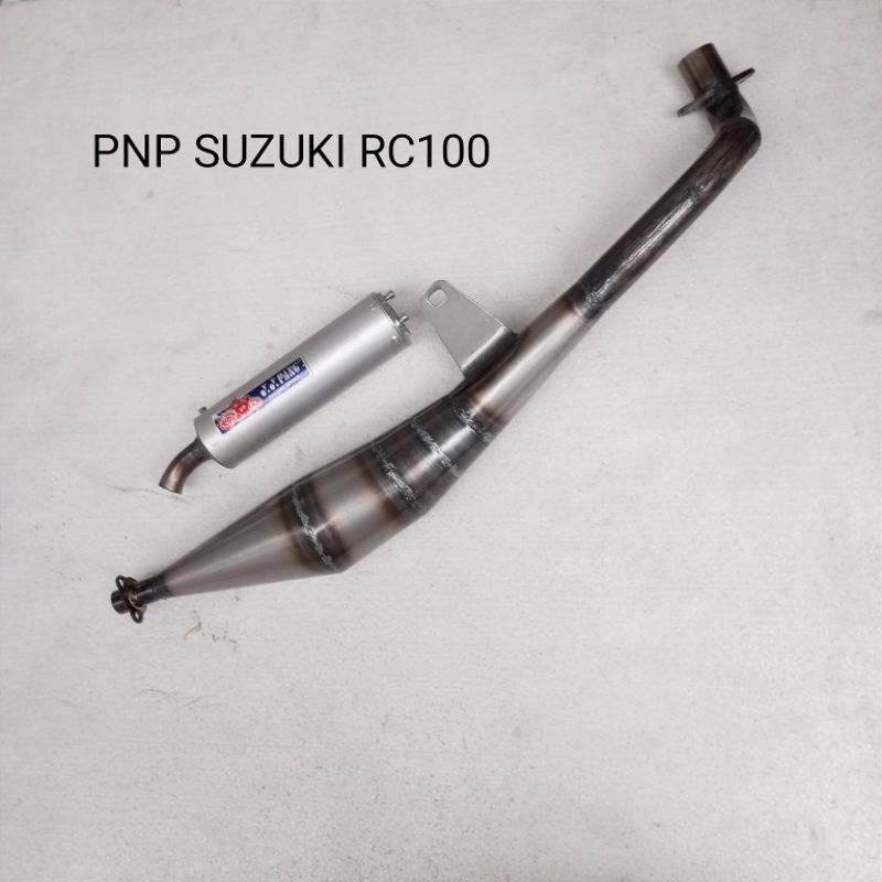 KNALPOT RACING SUZUKI RC100/BRAVO