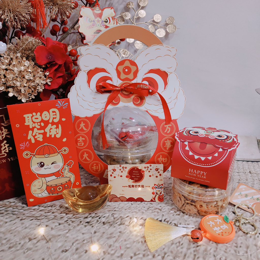 

Hampers Imlek LONGSHI GIFT Snack Cemilan CNY - Bingkisan Kado GB229