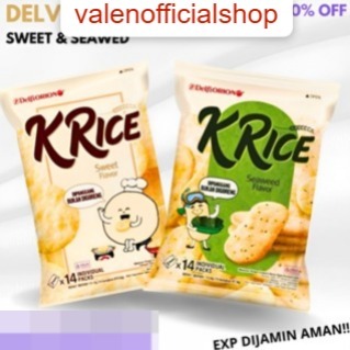 

[VLN] DELFI ORION KRICE SNACK- KRICE SEAWEED SWEET CHEESE POTATO / ISI 14 DAN ISI 6 SNACK MURAH CEMILAN SAAT SANTAI