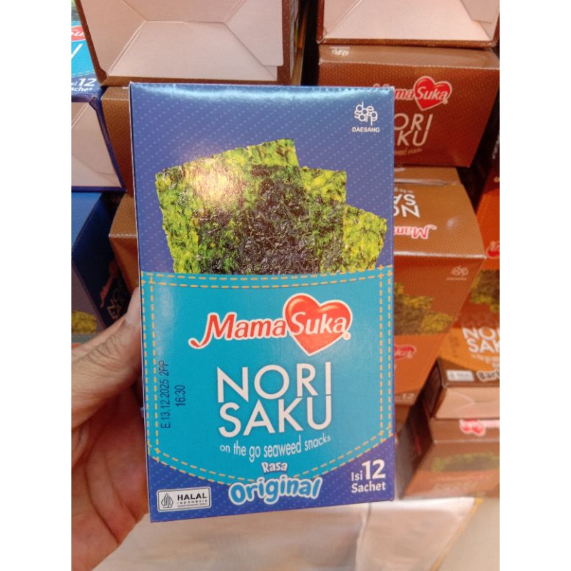 

RB Mamasuka nori saku box isi 12 sachet
