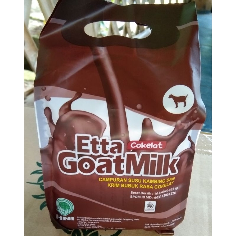 

Etta goat Milk Cokelat