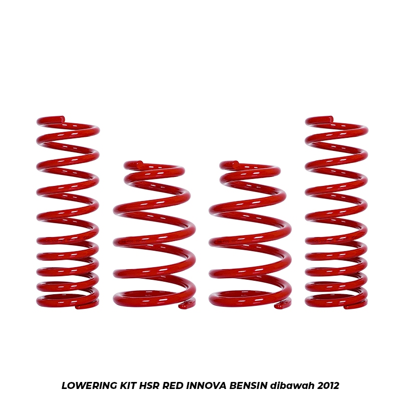 JUAL PER MOBIL INNOVA BENSIN LOWERING KIT HSR RED INNOVA BENSIN dibawah 2012