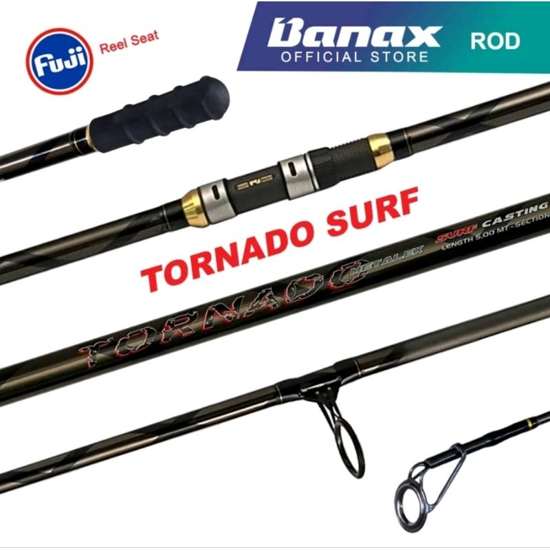 BANAX TORNADO SURF 450 JORAN PANTAI MADE IN KOREA 30T CARBON