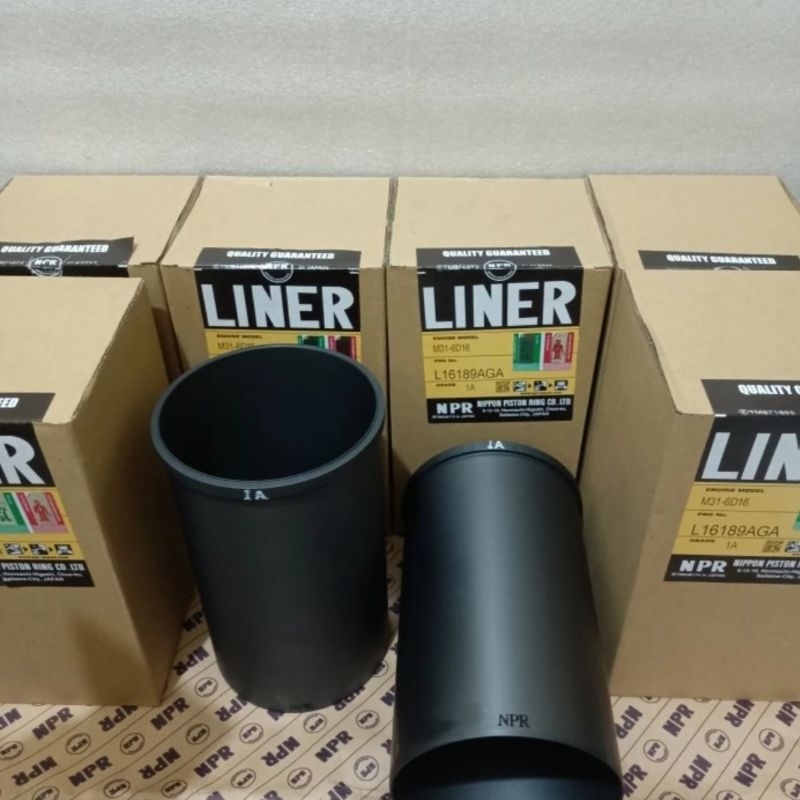 LINER BORING MITSUBISHI FUSO GANJO 6D16T PS220 /L16189AGA/NPR JAPAN