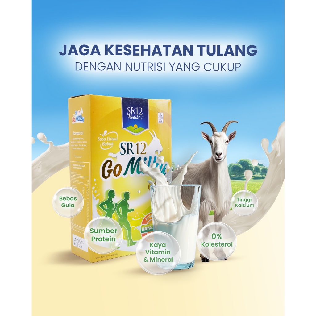 

GOMILKU GOLD SR12 SUSU ETAWA HERBAL SR12