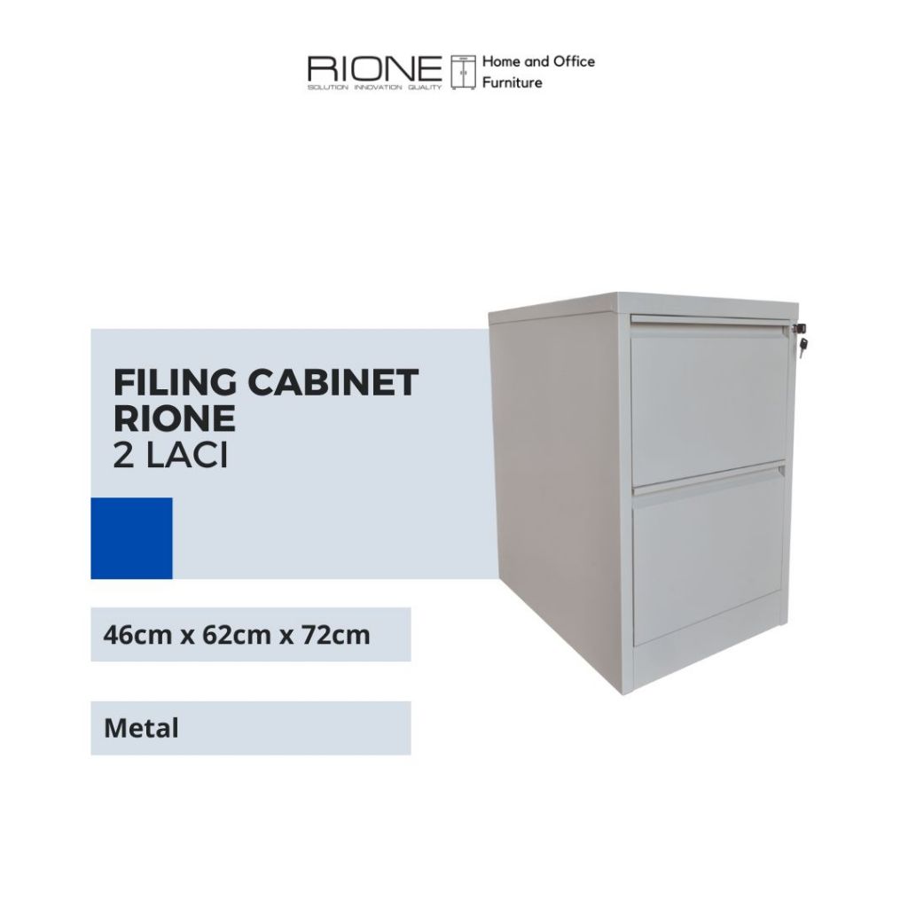 RIONE Filling Cabinet 2 Laci AD013