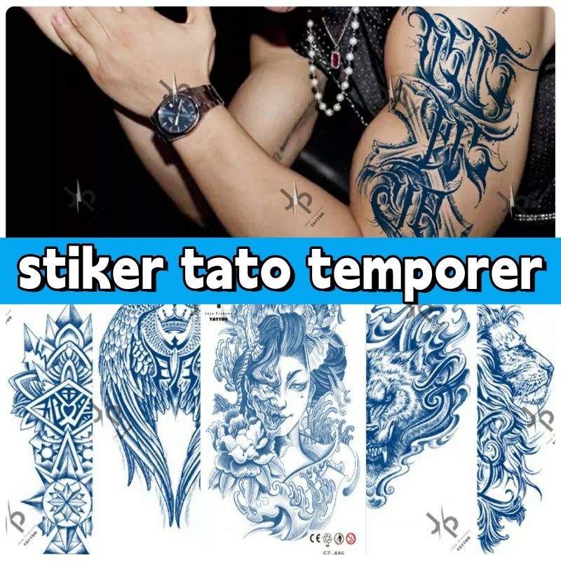 【COD】FRUIT INK TATTOO VOL 01/02/03 Tato Temporer Tahan Lama