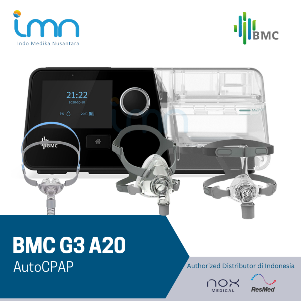 BMC G3 A20 Auto CPAP - Alat Terapi CPAP Atasi Dengkur dan Sleep Apnea