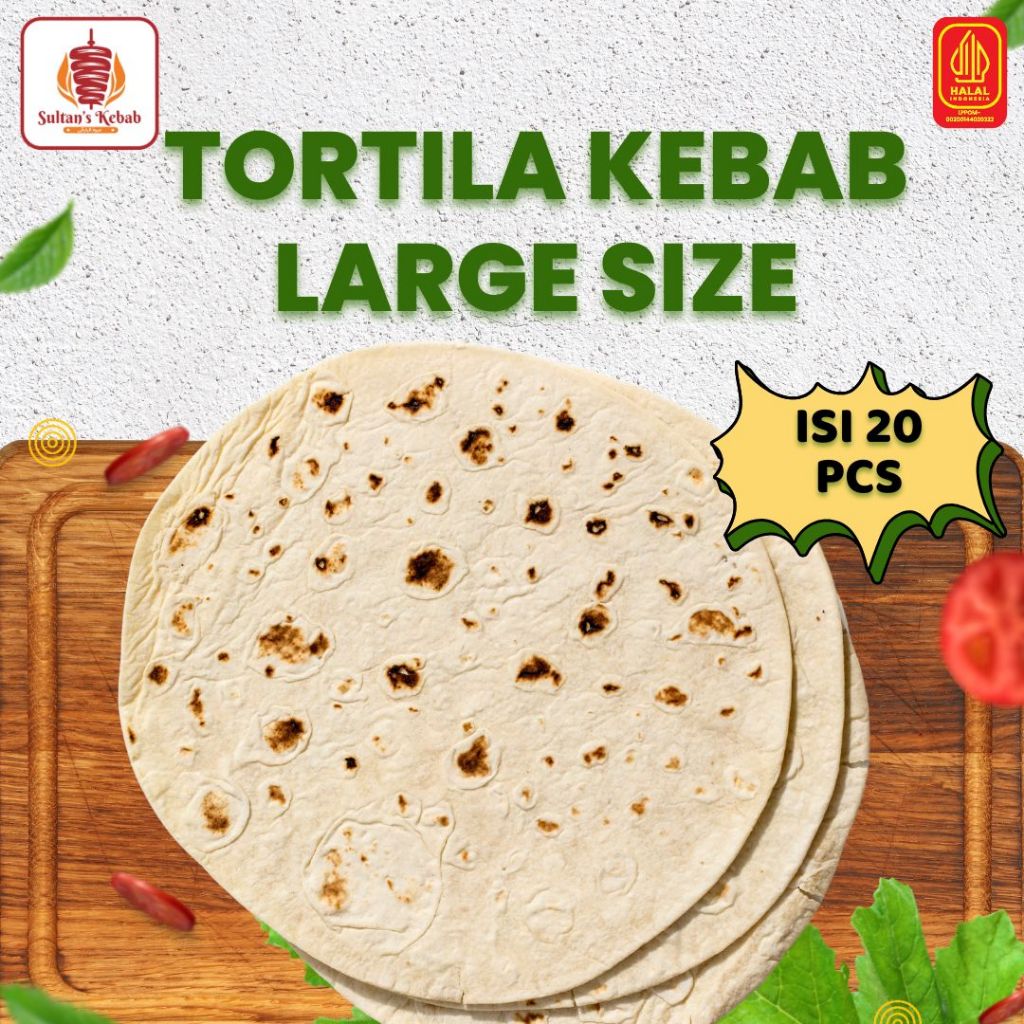 

Kulit Kebab Sultan - 1 Pack Isi 20 Pcs Large Size