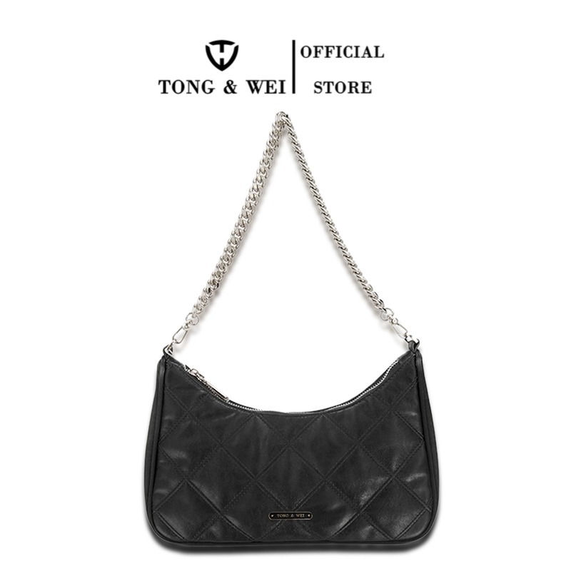 [Tong&Wei] Itermurah tas-Double strap  chain shoulder bag fashionwanita  #8827
