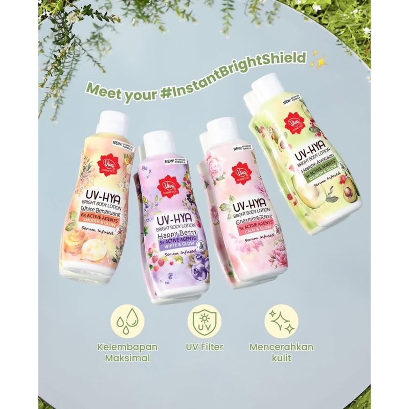 Viva Bright Body Lotion Happy Berry / Viva Bright Body Lotion White Bengkuang / Viva Bright Body Lot
