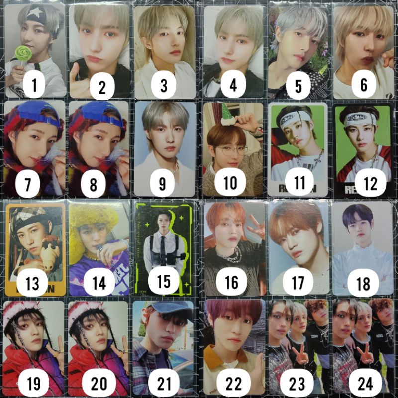 [READY] PC PHOTOCARD NCT JENO RENJUN CHENLE JISUNG NCTDREAM DREAMLAND INTROVERT EXTROVERT BFE A AR P