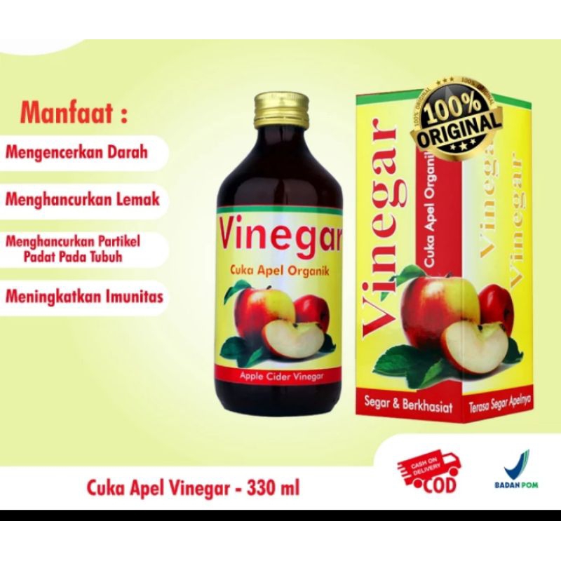 

Cuka Apel Vinegar 330ml