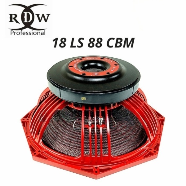 Komponen Speaker RDW LS88CBM 18 Inch/RDW LS88CBM Subwoofer Profesional/RDW LS 88 CBM 18" Driver Bass