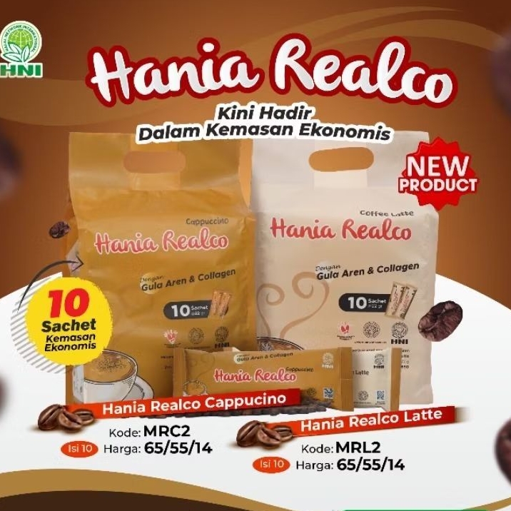 

Original HANIA REALCO 10sachet