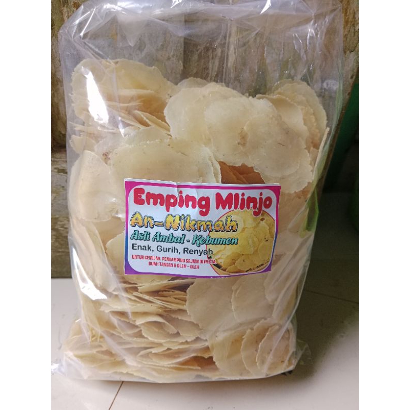 

emping melinjo asli kebumen biji satu 1kg
