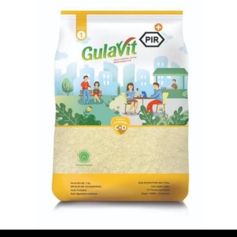 

Gula GULAVIT Kemasan 1 KG - READY ORDER