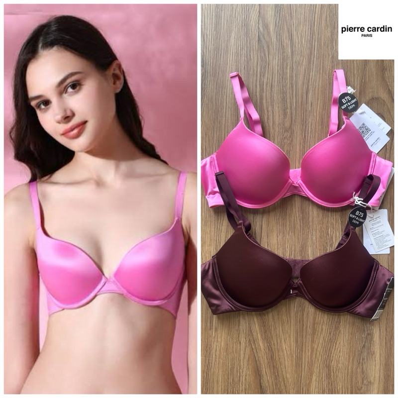 Pierre cardin bra berkawat push up 609-62361B soft light series luxury