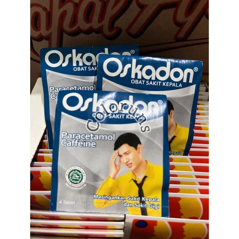 OSKADON OBAT SAKIT KEPALA Isi 4 Kaplet
