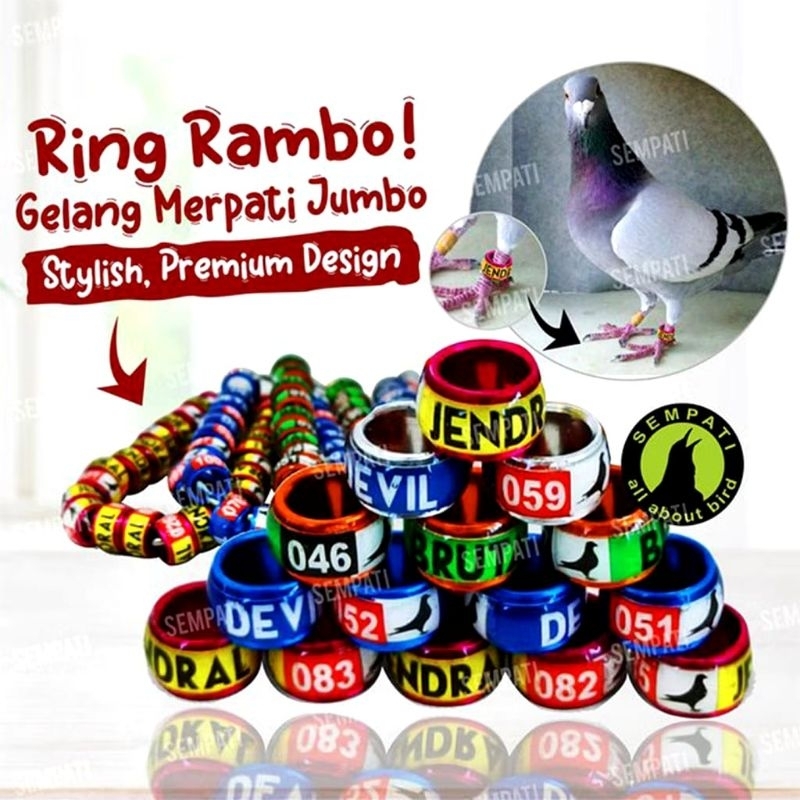 ring gelang burung dara/ merpati