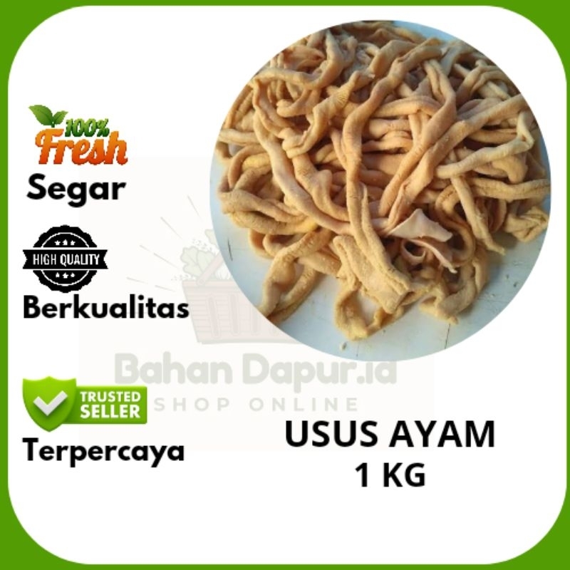 

USUS AYAM | 500 GRAM - 1 KG | Bahan Dapur.id