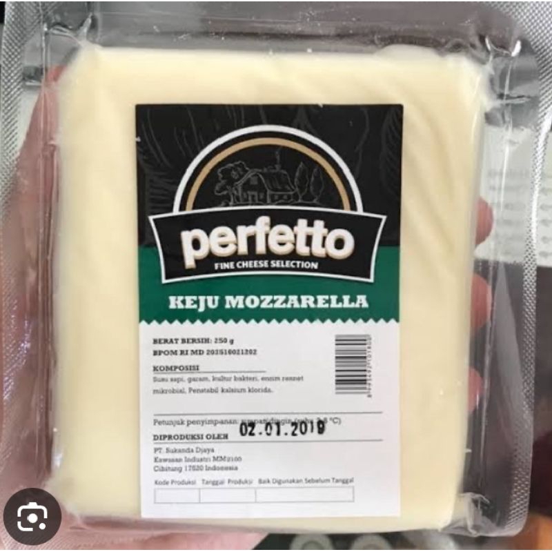 

Perfetto Keju Mozzarella 250gr