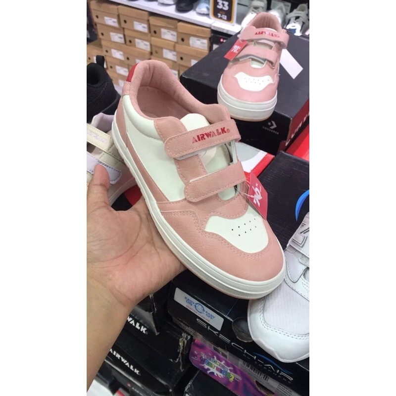 SALE AIRWALK KIDS WHITE PINK ORIGINAL STORE